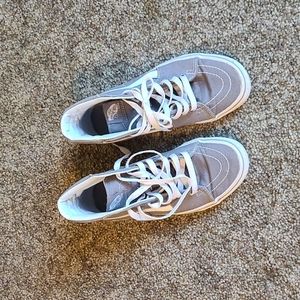 Grey vans off the wall
